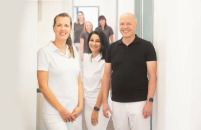 Kieferorthopäden-Team der Praxis Dr. Andreas van Meegen