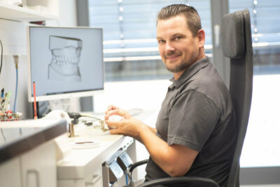 Unser Mitarbeiter Marcel